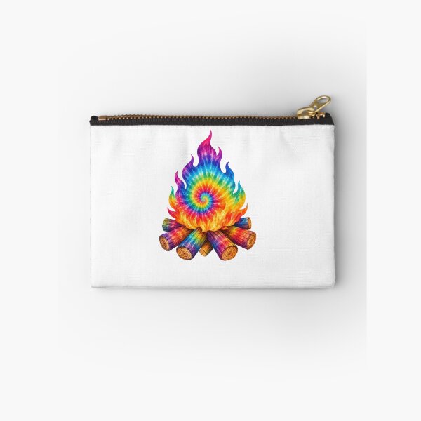Item preview, Tie-Dye Rainbow Campfire Art designed and sold by jgvisualarts.