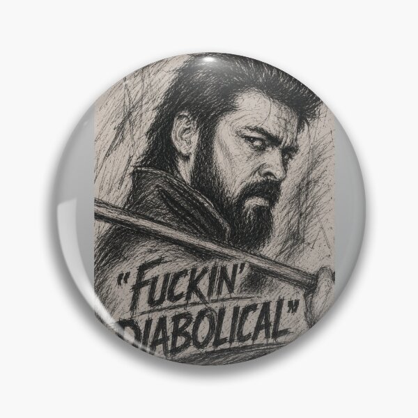 Item preview, Billy Butcher – Fuckin' Diabolical Pencil Sketch designed and sold by Stanley the Creator.