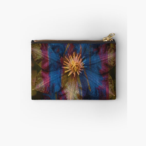 Item preview, Abstract Double-Exposed Clematis designed and sold by CunningMaskPrints.
