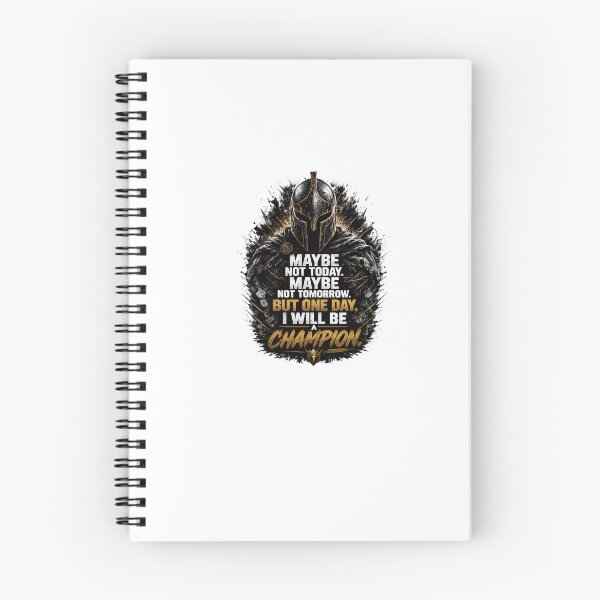 Item preview, maybe not today maybe not tomorrow but i will be champion one day quotes designed and sold by Happy1Store.