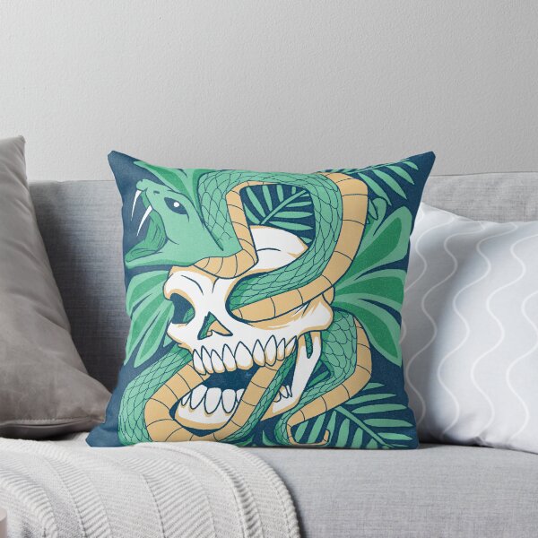 Item preview, Calavera, serpiente y helecho #1 designed and sold by Chris Kirkby.