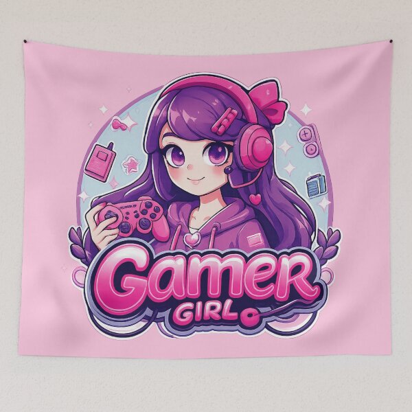 Item preview, Gamer girl designed and sold by YChangShop.
