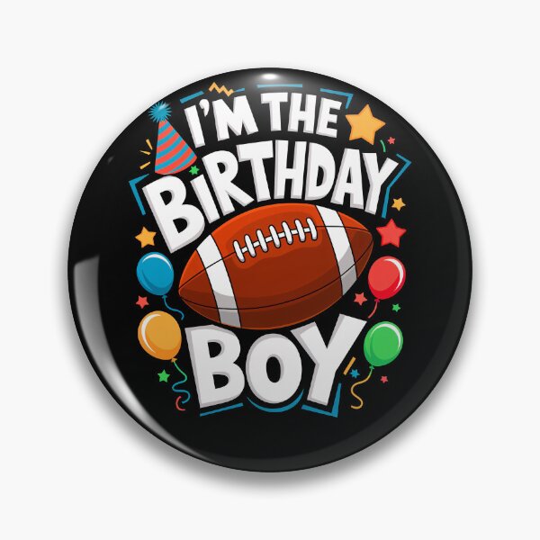 Item preview, Funny Football Birthday Boy Bday Boys Girls Kids designed and sold by rafaeltto.