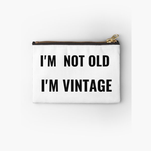 Item preview, I'm Not Old I'm Vintage T-Shirt – Funny Aging Tee | Uncle Jichuan designed and sold by Uncle-Jichuan.