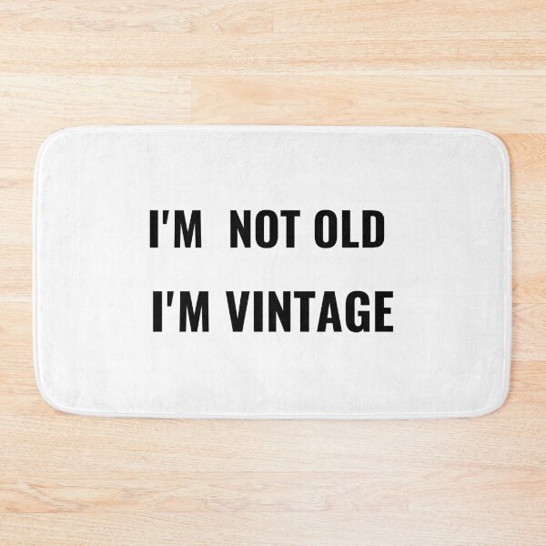 Item preview, I'm Not Old I'm Vintage T-Shirt – Funny Aging Tee | Uncle Jichuan designed and sold by Uncle-Jichuan.
