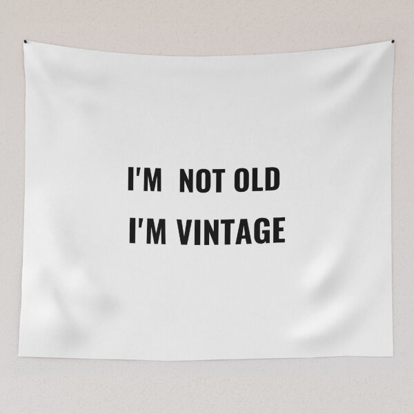 Item preview, I'm Not Old I'm Vintage T-Shirt – Funny Aging Tee | Uncle Jichuan designed and sold by Uncle-Jichuan.
