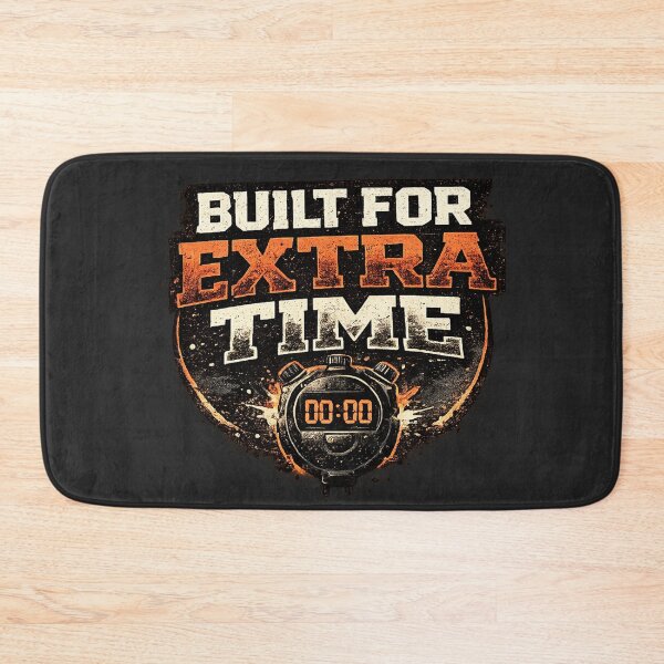 Item preview, Built for Extra Time – Never Quit Athletic Mindset designed and sold by warlistop.