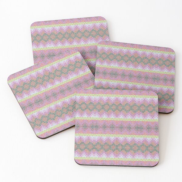 Item preview, Watercolor Woven Hearts Pattern designed and sold by Digitara8595.