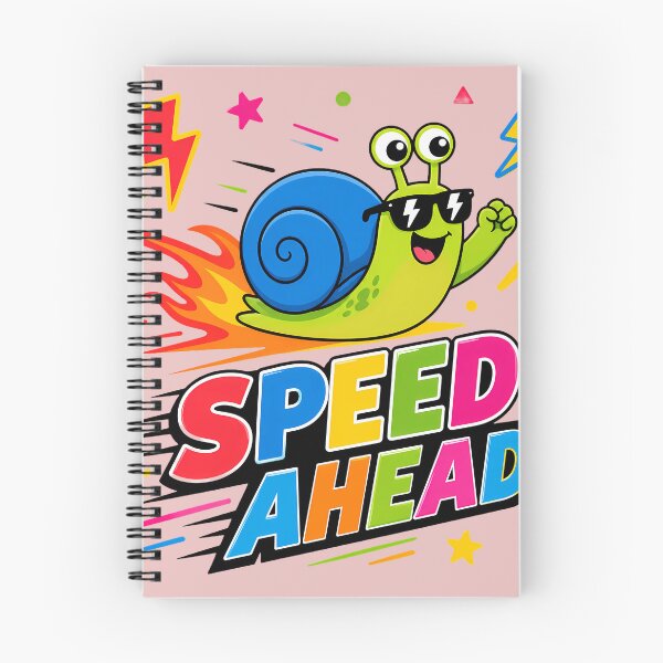 Item preview, Speed Ahead Cool Snail Turbo Flame designed and sold by ArtdesignsA.