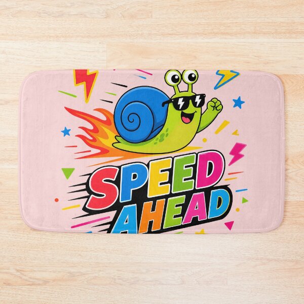 Item preview, Speed Ahead Cool Snail Turbo Flame designed and sold by ArtdesignsA.