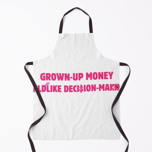 Item preview, Grown-Up Money Childlike Decision-Making Sticker designed and sold by GirlyVision.