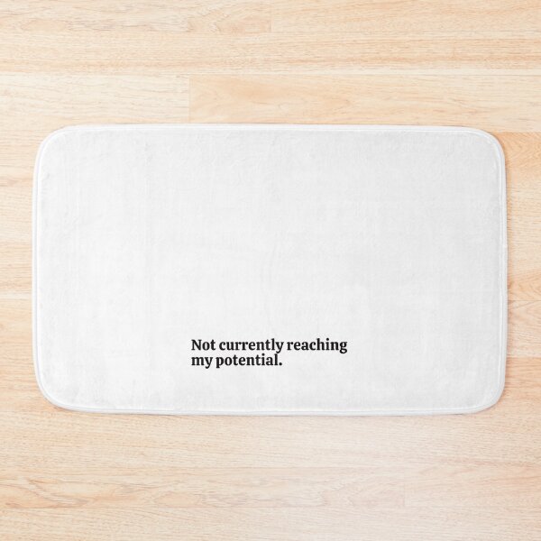 Item preview, Not currently reaching my potential. Sticker designed and sold by rebel-store21.