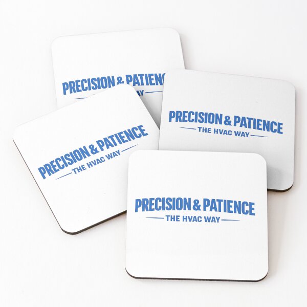 Item preview, Precision & Patience – The HVAC Way  HVAC Technician Motivation Design designed and sold by FrozenHeat97.