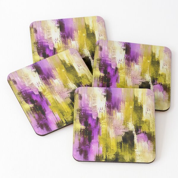 Item preview, Dancing Through Violet Expressive Modern Abstract designed and sold by taiche.