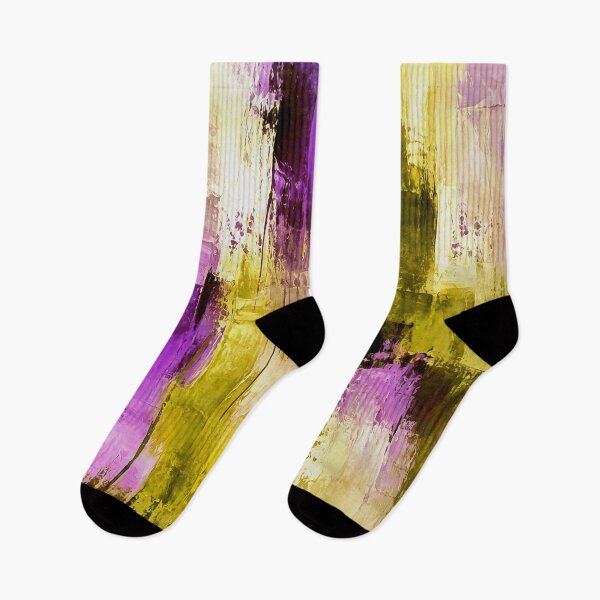 Item preview, Dancing Through Violet Expressive Modern Abstract designed and sold by taiche.