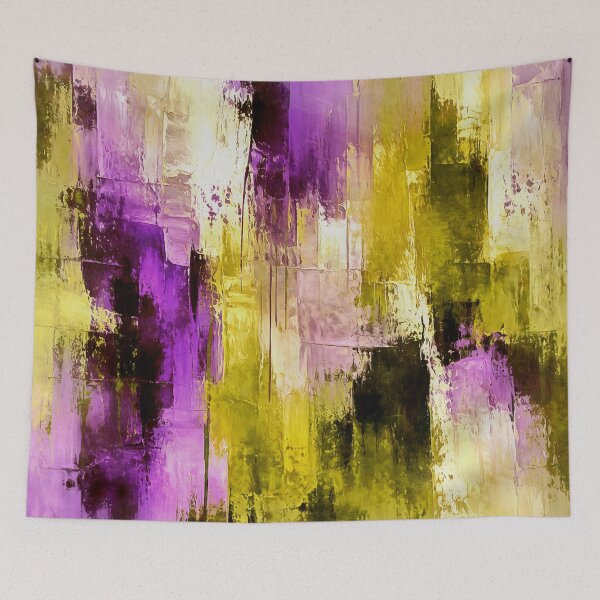 Item preview, Dancing Through Violet Expressive Modern Abstract designed and sold by taiche.