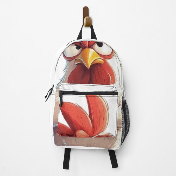 Item preview, Angry Chicken Cartoon Funny Rooster Character Illustration Design designed and sold by The craft.