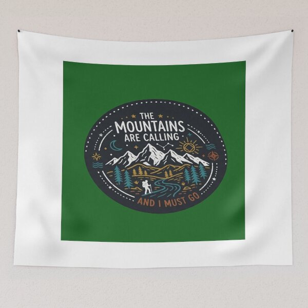Item preview, The Mountains Are Calling designed and sold by colonel-adithya.