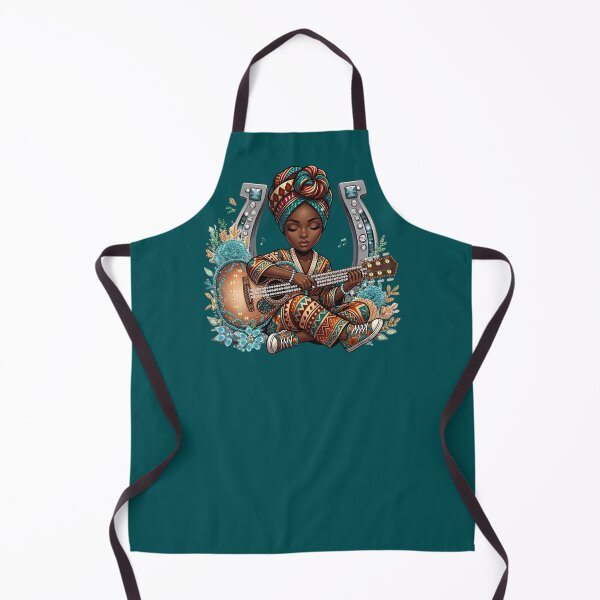 Item preview, Melody in Motion- Acoustic Empress Melanin Guitar Art. designed and sold by digitalbob60.