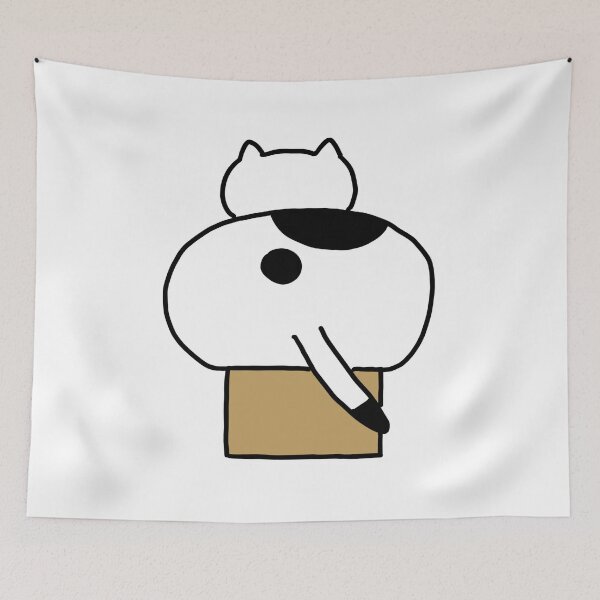 Item preview, a Cat in the tiny box designed and sold by superbaechoo.