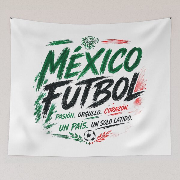 Item preview, Mexico Football Typography Design | National Soccer Fan Graphic designed and sold by TKOprintdesigns.