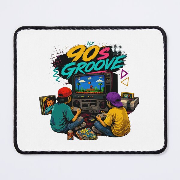 Item preview, 90s Grooves – Retro Gaming & Vintage Childhood Vibes designed and sold by ARISE INTEGRATED .