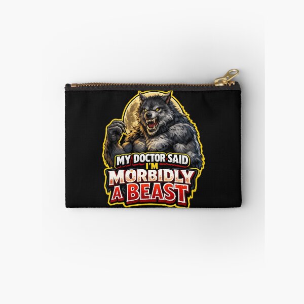 Item preview, My Doctor Said I’m Morbidly A Beast Werewolf Meme  designed and sold by madebysiwa.