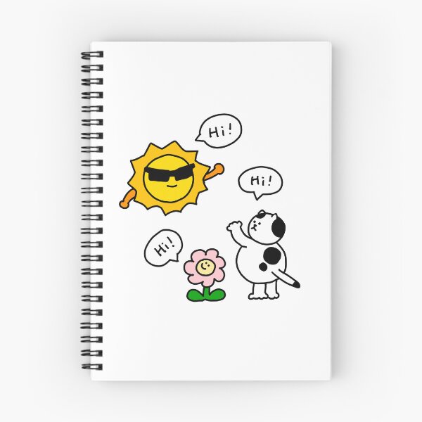 Item preview, a Cat, a Flower and Sun designed and sold by superbaechoo.