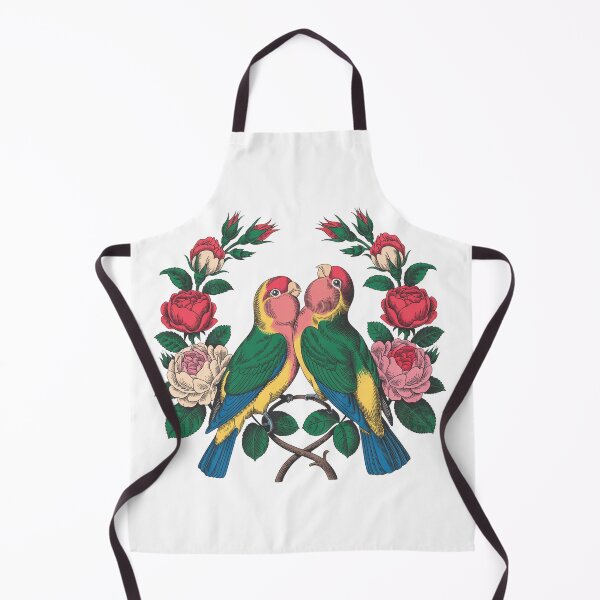 Item preview, Cute Floral Wreath with Love Birds designed and sold by QuiteOrbit.