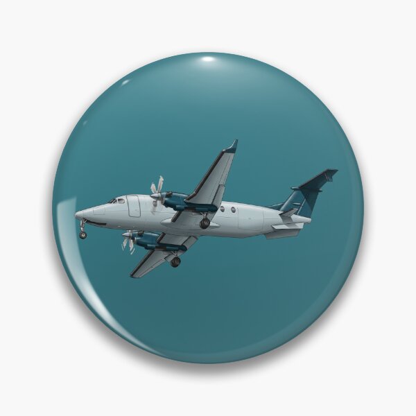 Item preview, Beech 1900 illustration designed and sold by Three Green Designs.