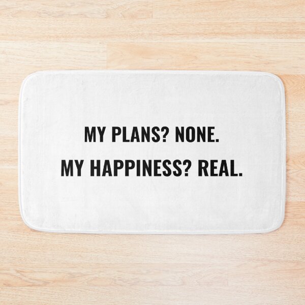 Item preview, My Plans None My Happiness Real T-Shirt – Funny Chill Tee | Uncle Jichuan designed and sold by Uncle-Jichuan.