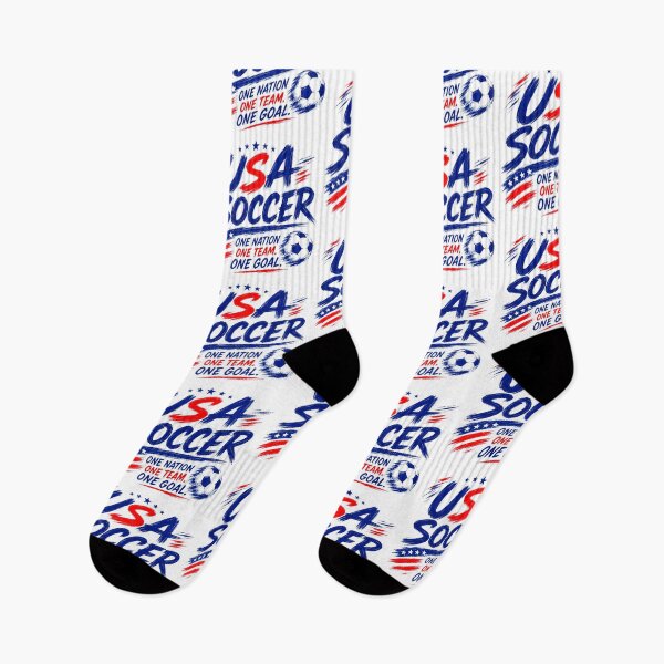 Item preview, USA Soccer Typography Design | American Football Fan Artwork designed and sold by TKOprintdesigns.