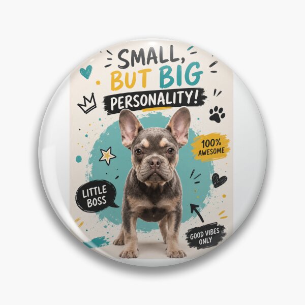 Item preview, Small but Big Personality — Little Boss Bulldog designed and sold by ivodanivan.