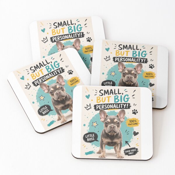 Item preview, Small but Big Personality — Little Boss Bulldog designed and sold by ivodanivan.