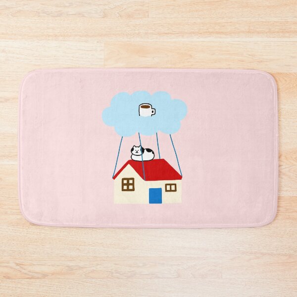 Item preview, a Cat on the flying house designed and sold by superbaechoo.