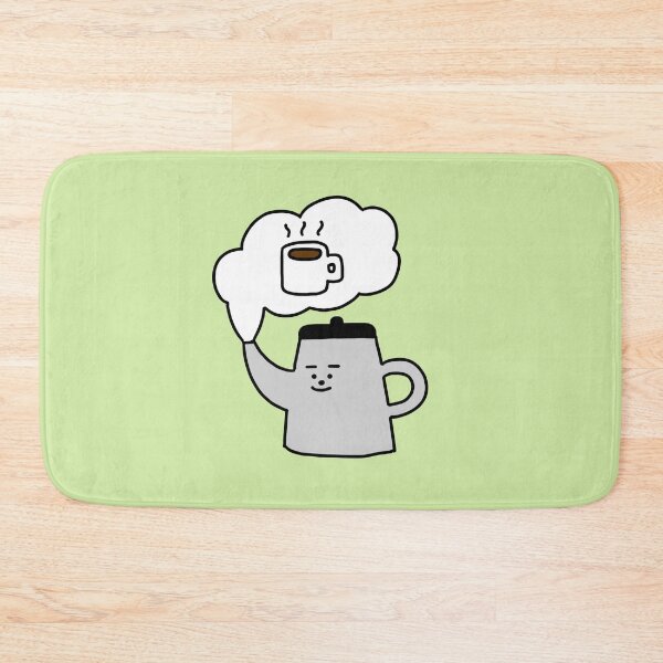 Item preview, a Pot guy thinking of a cup of coffee designed and sold by superbaechoo.
