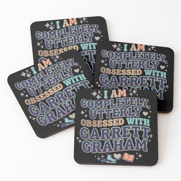 Item preview, I Am Completely Utterly Obsessed With Garrett Graham Bookish Quote . designed and sold by  BreedCraft Studio.