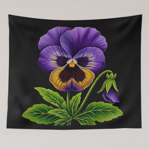 Item preview, Purple Pansy designed and sold by ViaARTfactory.
