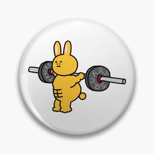 Item preview, muscle Bunny power squat designed and sold by superbaechoo.