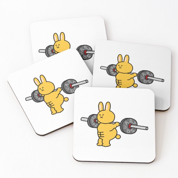 Item preview, muscle Bunny power squat designed and sold by superbaechoo.