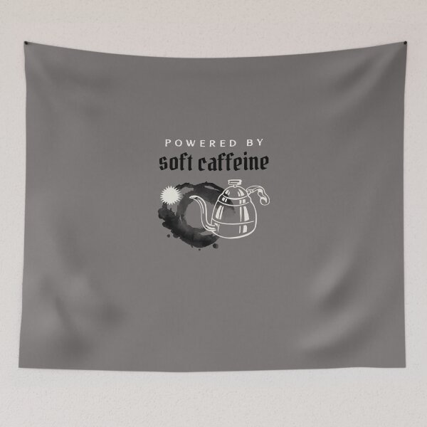 Item preview, Powered by soft caffeine V2 designed and sold by CHIEF-HAT STORE.