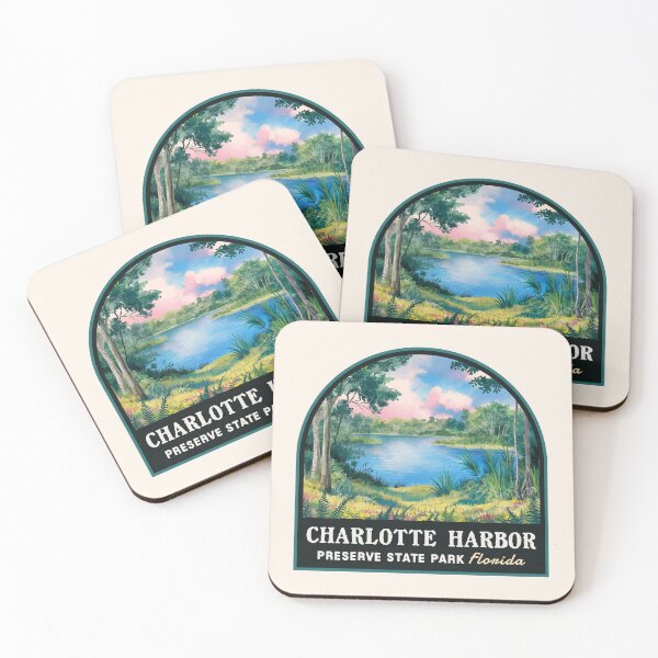 Item preview, Charlotte Harbor Preserve State Park (Florida), USA designed and sold by PinkandP.