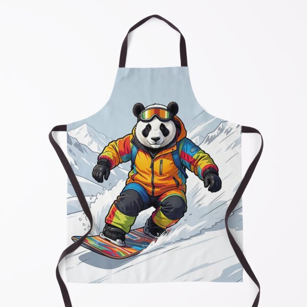 Artikelvorschau, Panda Snowboarding entworfen und verkauft von Kirrindy Designs.