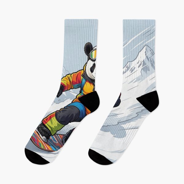 Item preview, Panda Snowboarding designed and sold by Kirrindy Designs.