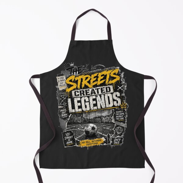 Item preview, Legends Start on Concrete – Street Football Culture Design designed and sold by warlistop.