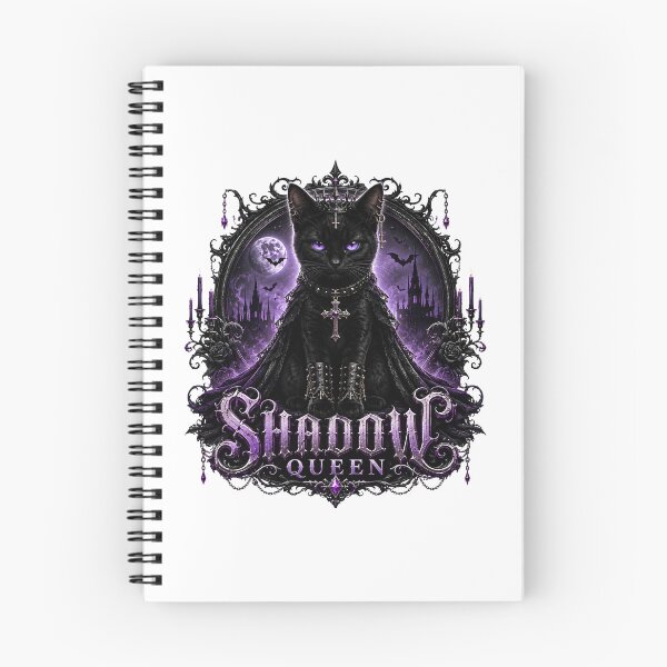Item preview, Shadow Queen Gothic Black Cat. designed and sold by HorrorInkStudio.