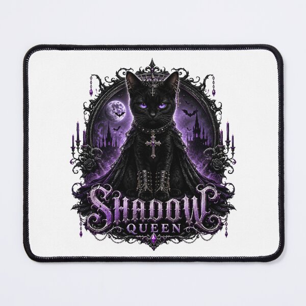 Item preview, Shadow Queen Gothic Black Cat. designed and sold by HorrorInkStudio.
