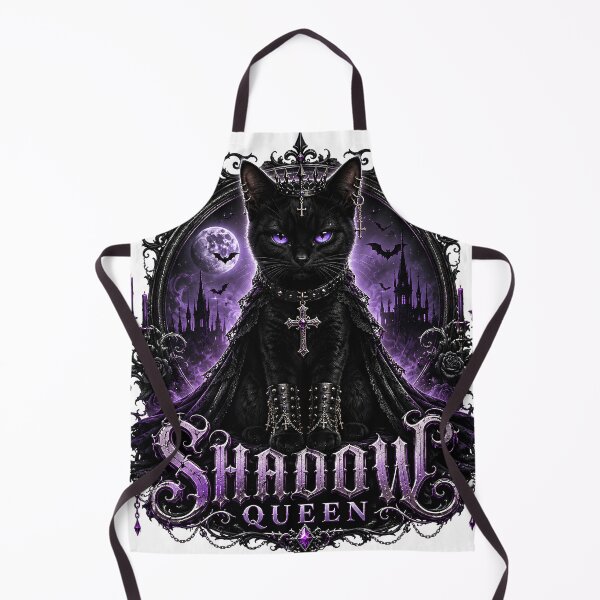 Item preview, Shadow Queen Gothic Black Cat. designed and sold by HorrorInkStudio.