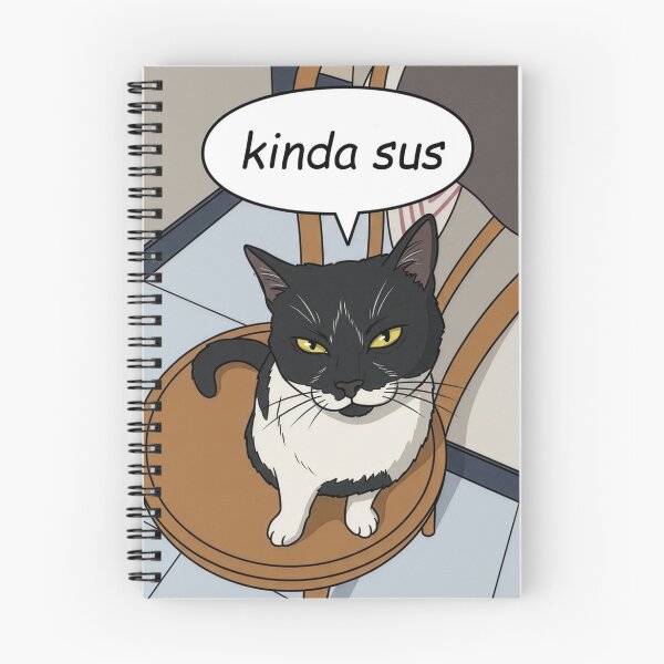 Item preview, A suspicious cat designed and sold by FatPumaCompany.