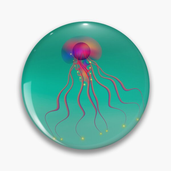 Item preview, Alien Jellyfish Summoned By Three Pearlbots designed and sold by Troy’s In The Attic.